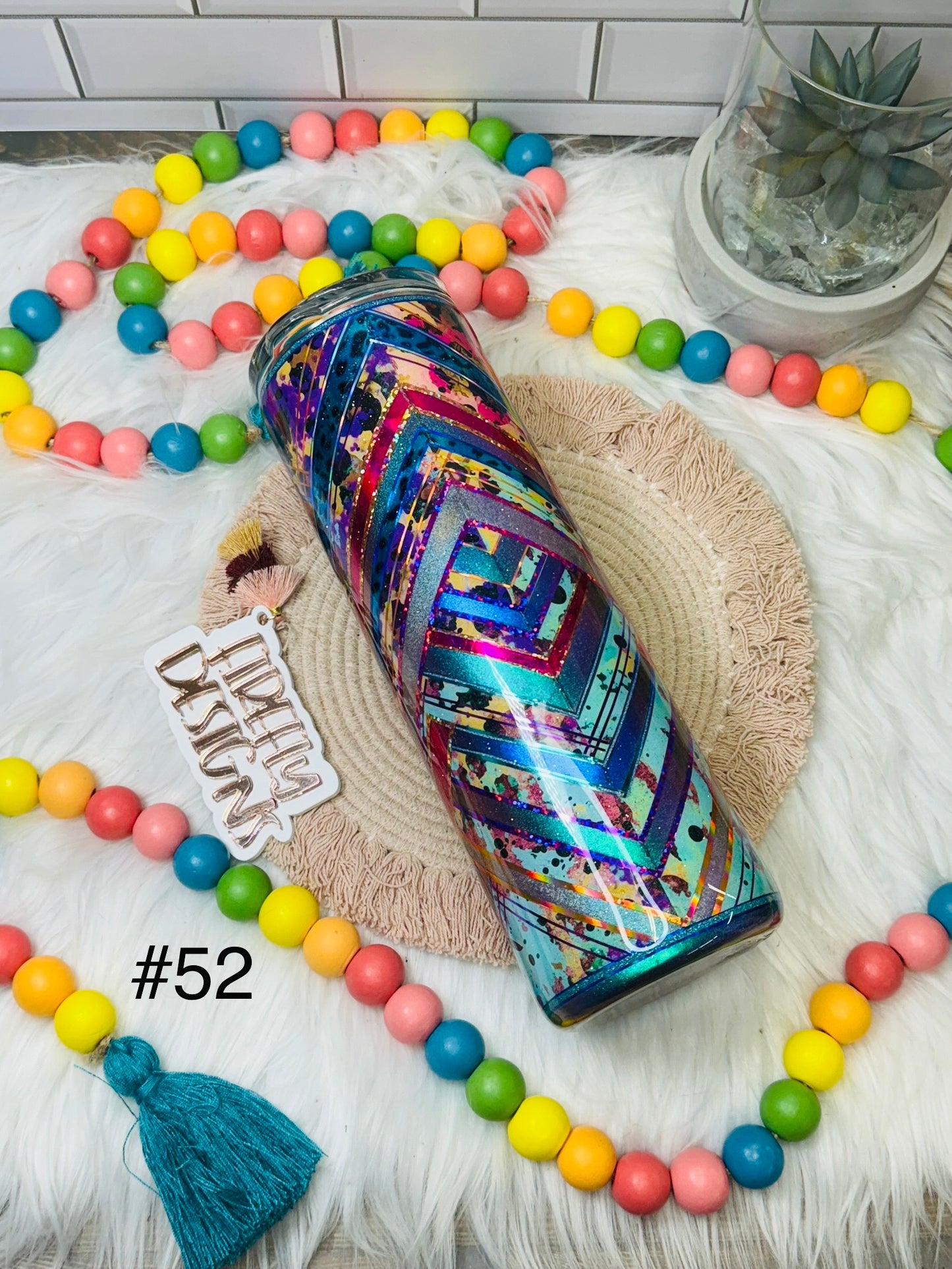 2nd Can Be Custom Made: #52- 30oz. Skinny Tumbler