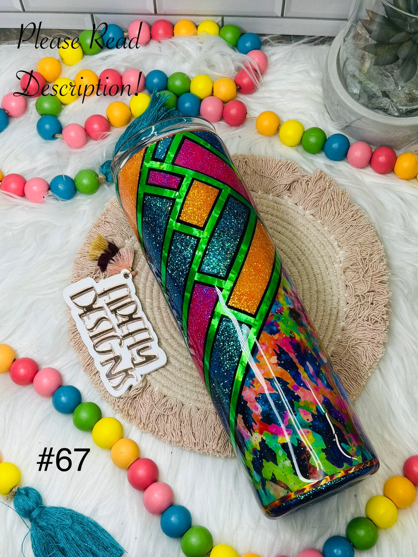 #67-30oz. Skinny Tumbler *READ DESCRIPTION*
