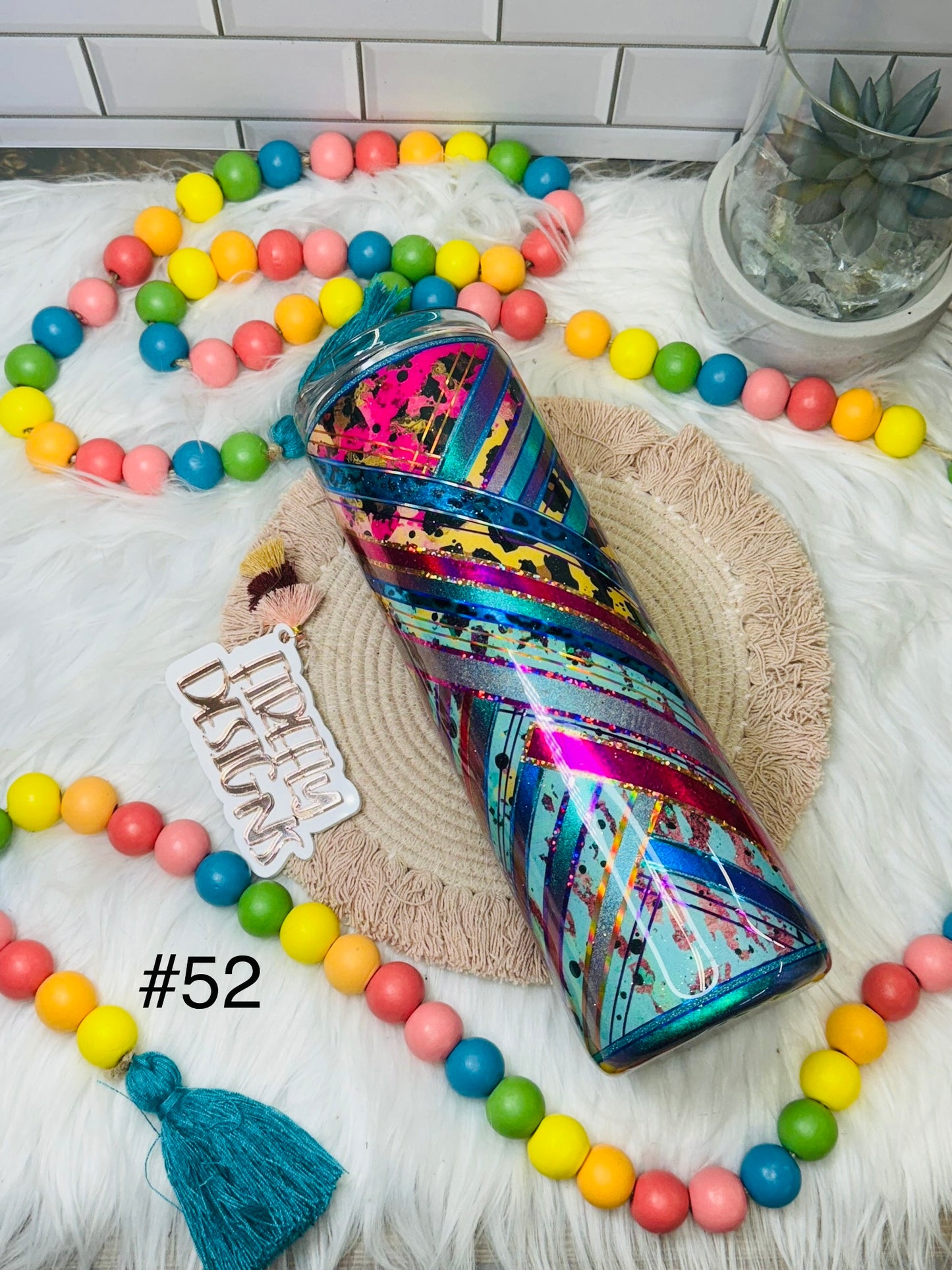2nd Can Be Custom Made: #52- 30oz. Skinny Tumbler