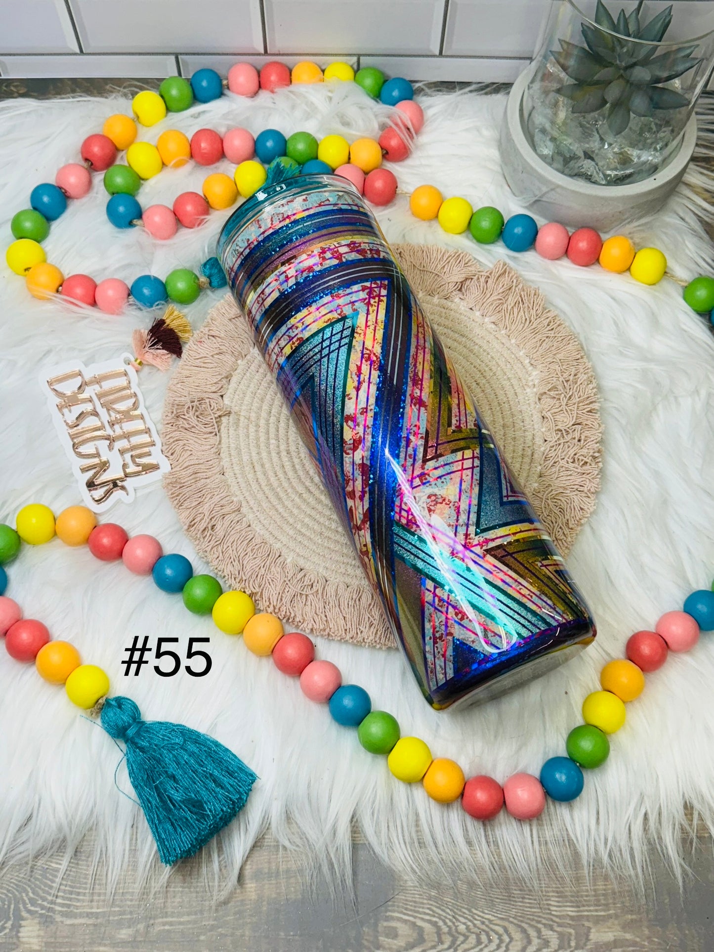 2nd Can Be Custom Made: #55- 30oz. Skinny Tumbler