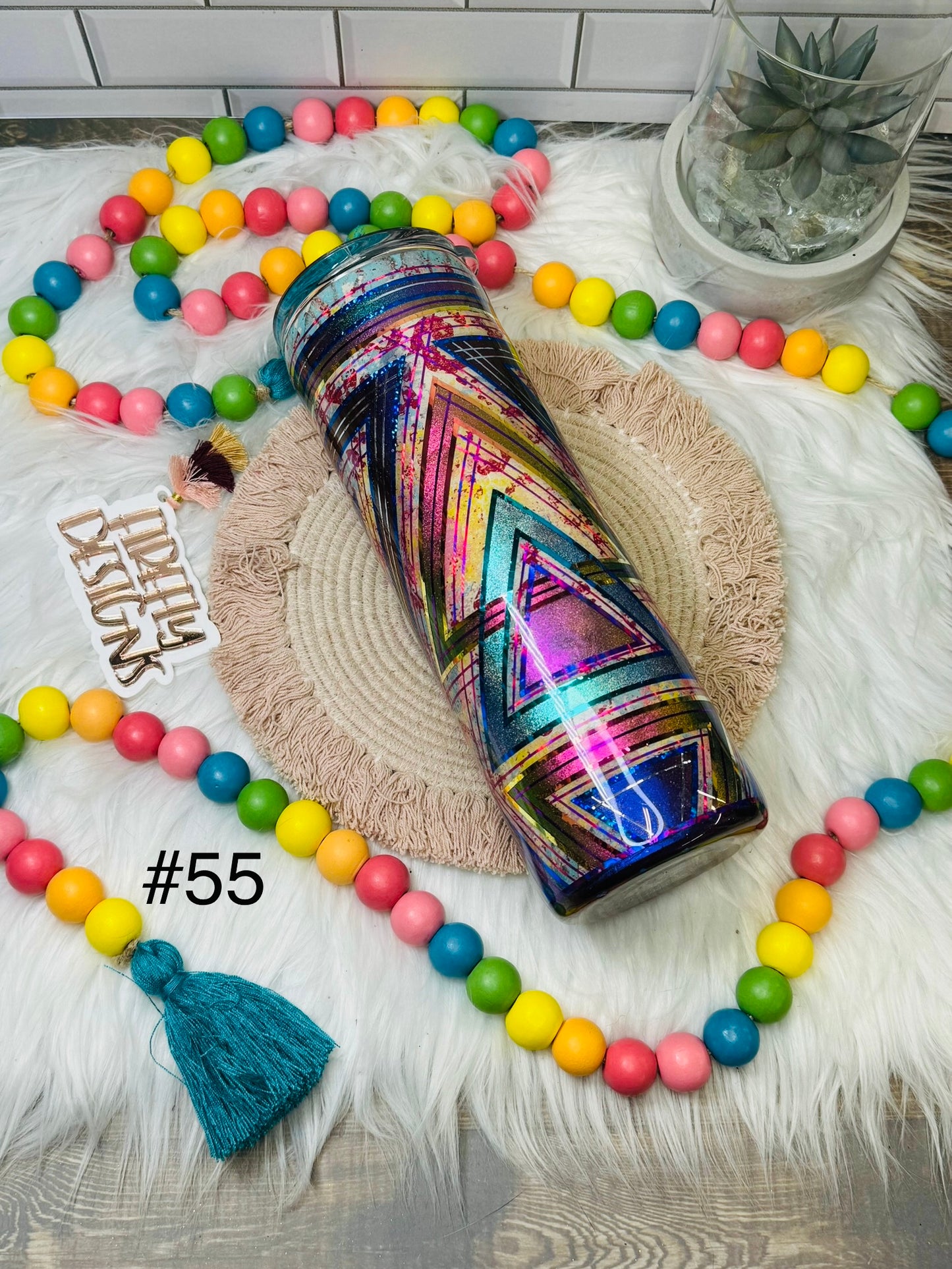2nd Can Be Custom Made: #55- 30oz. Skinny Tumbler