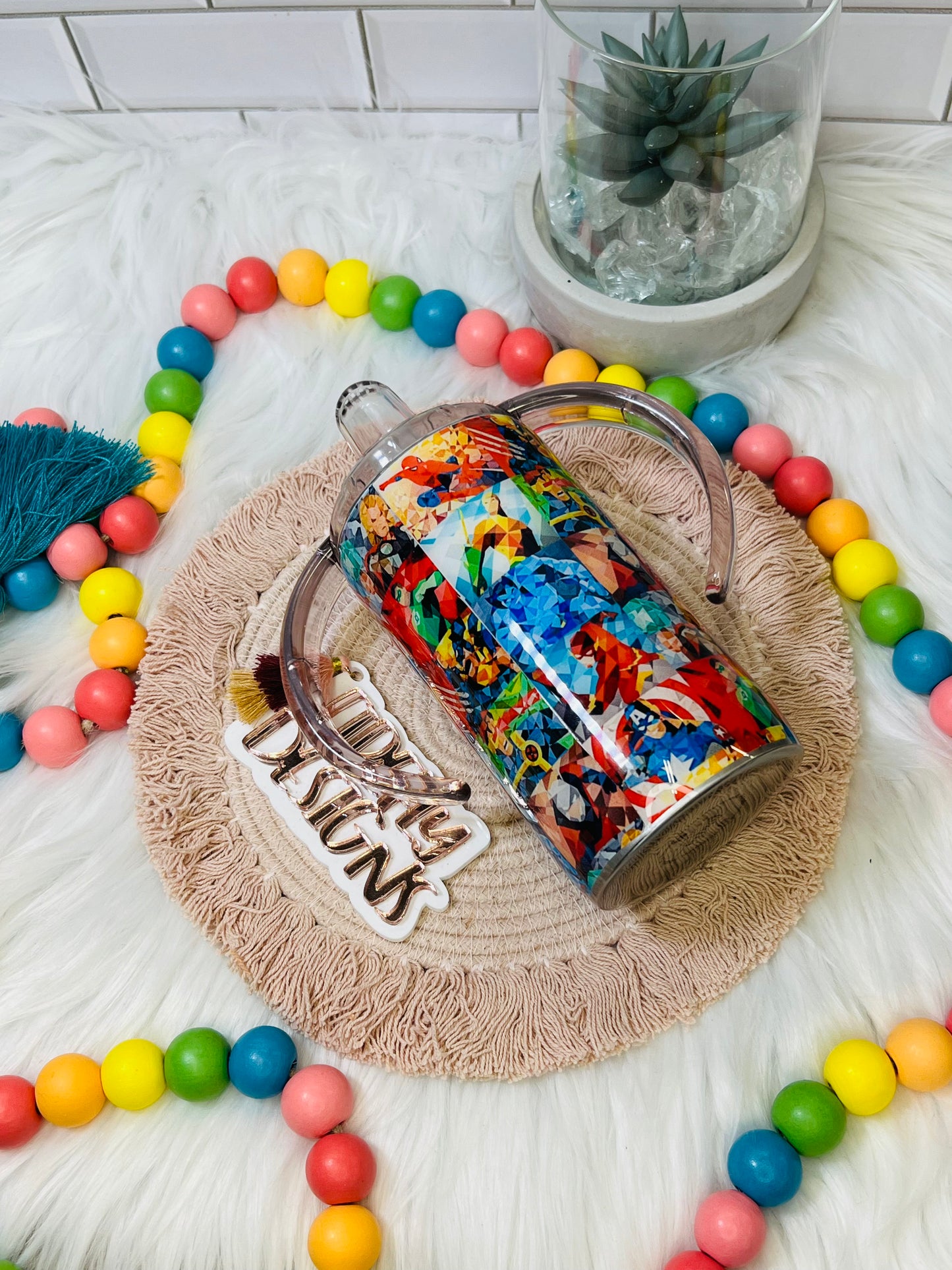 Children's Superhero Sippy Cup
