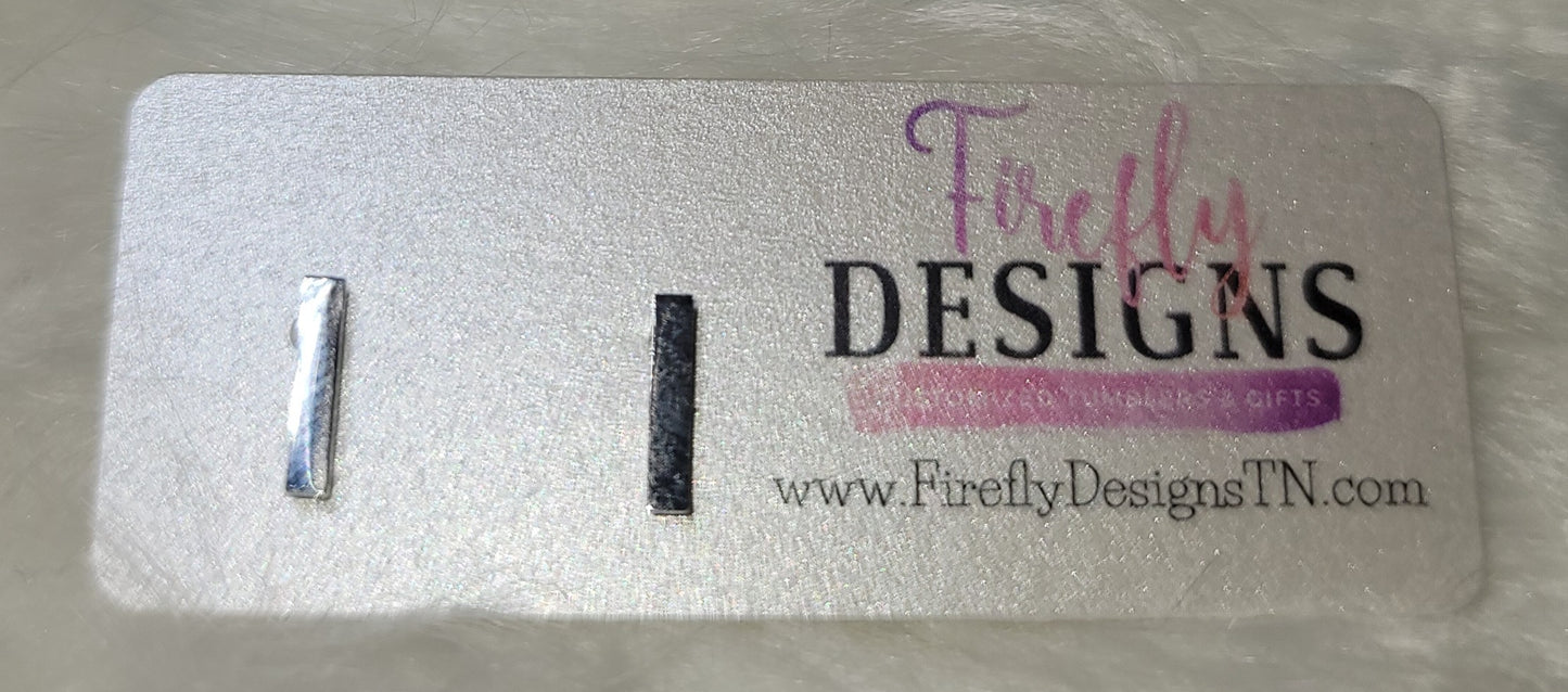 Gold/Silver Bar Earrings