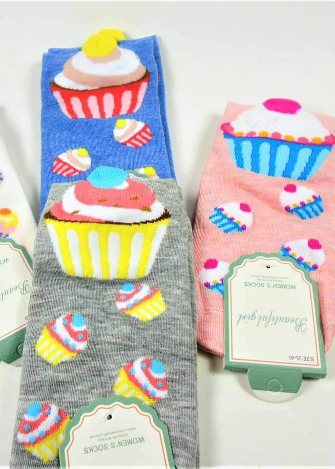 Cupcake Socks