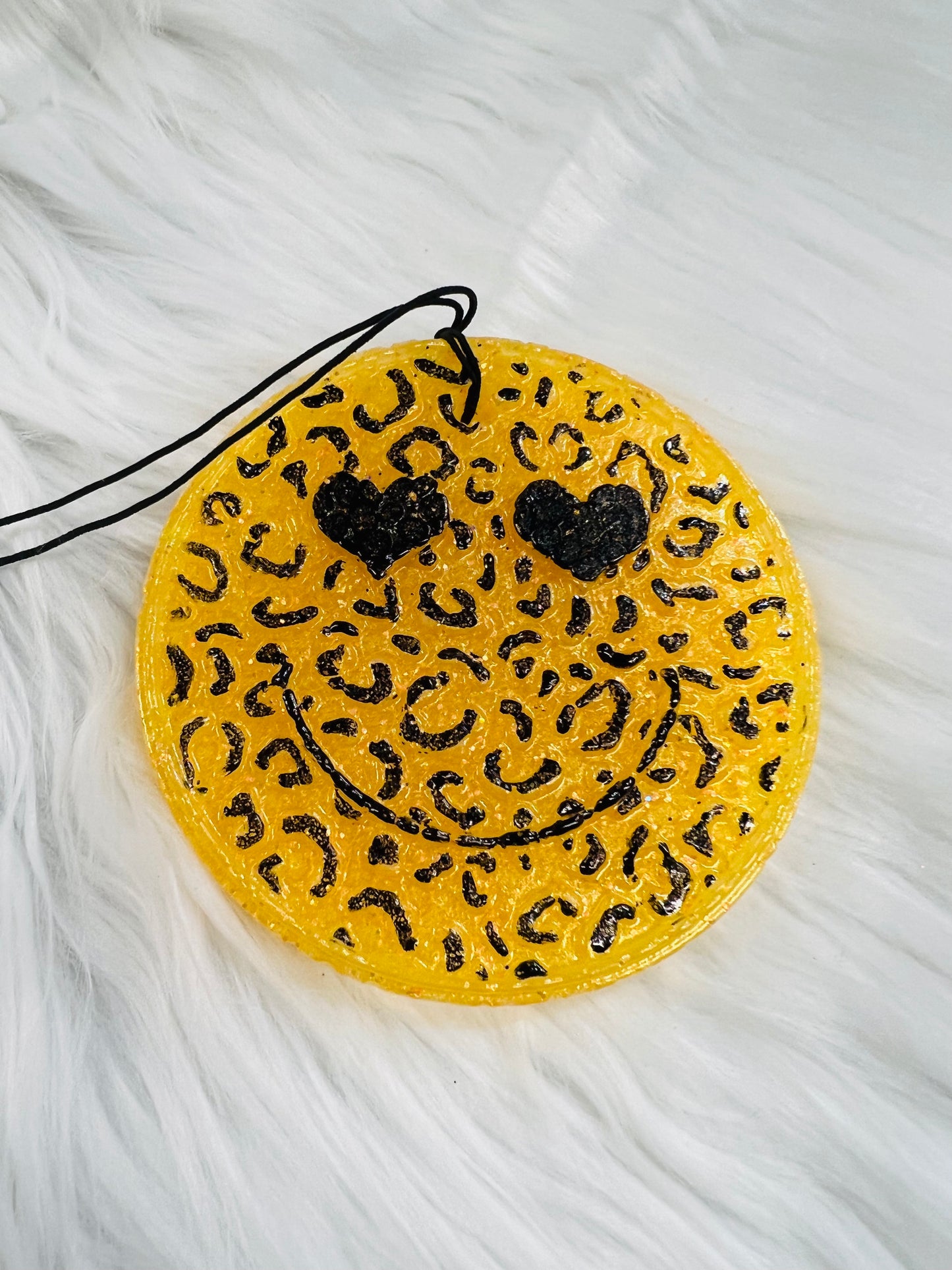 Smile Face w/ Leopard Spots-Dark Kiss