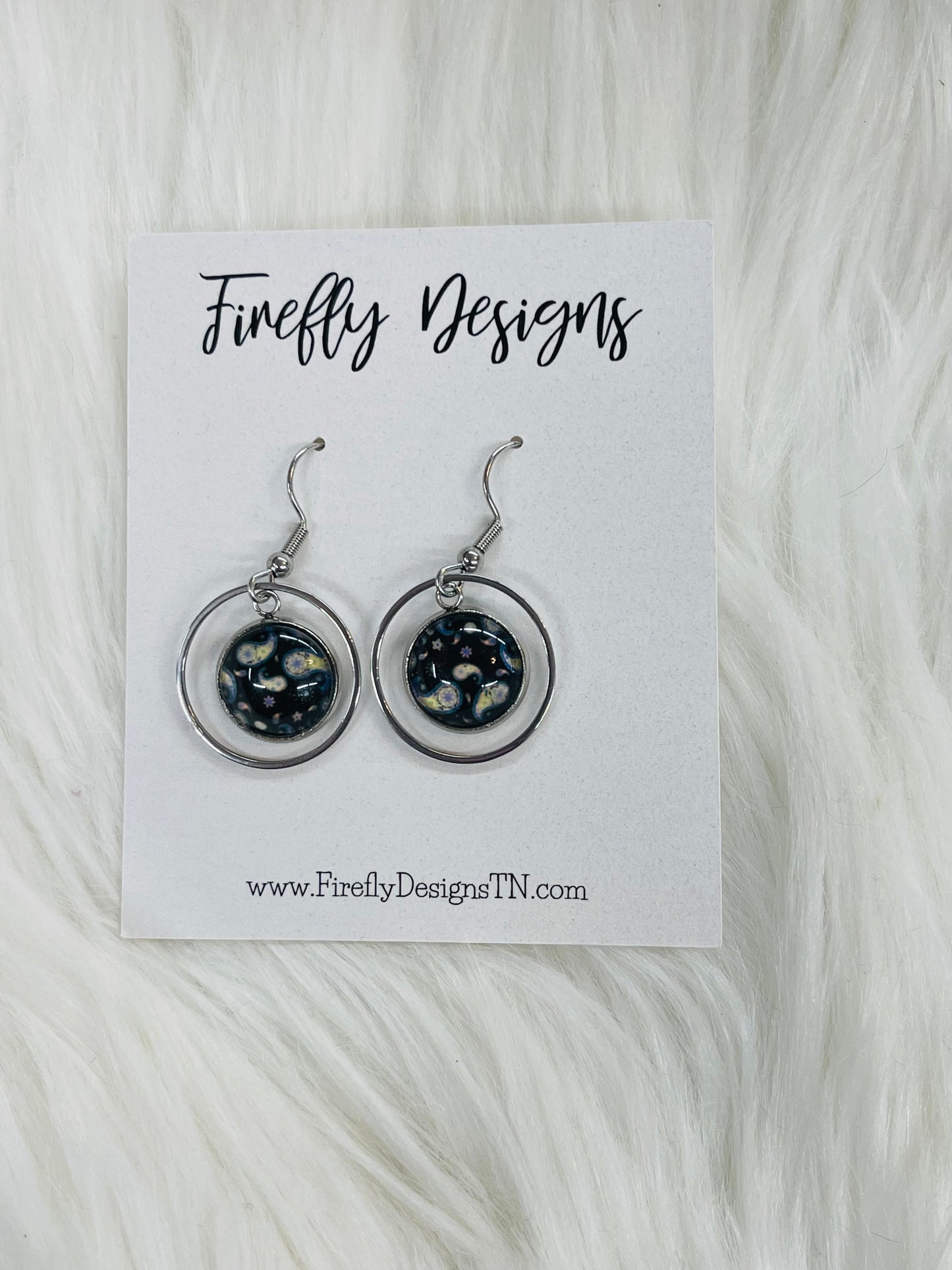 Paisley Dangle Earrings