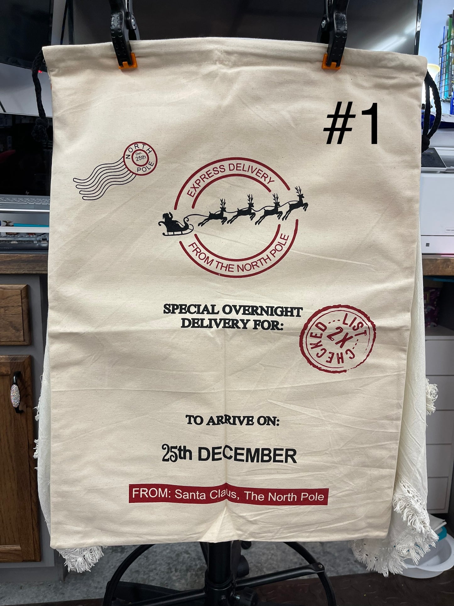 Santa Sack + Santa Key Bundle