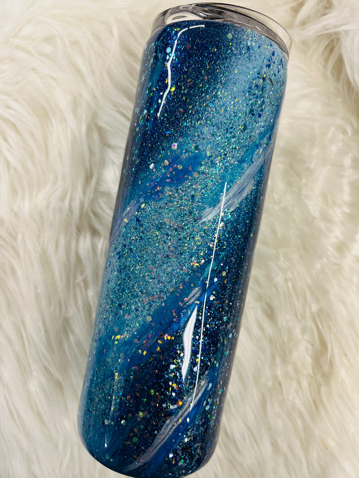 20oz. Skinny Blue Milky Way