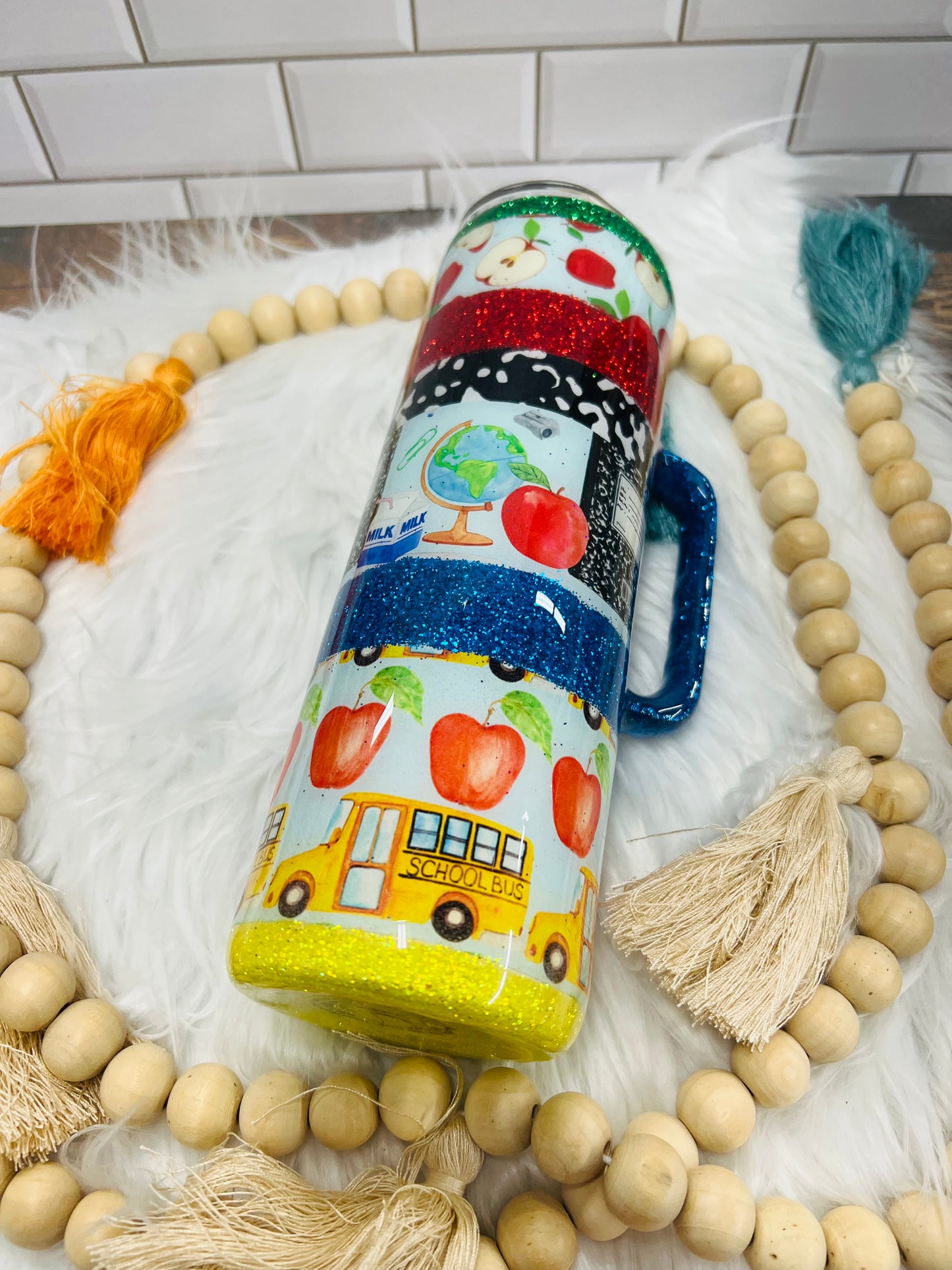 30oz. Teacher #1 Tumbler with Handle