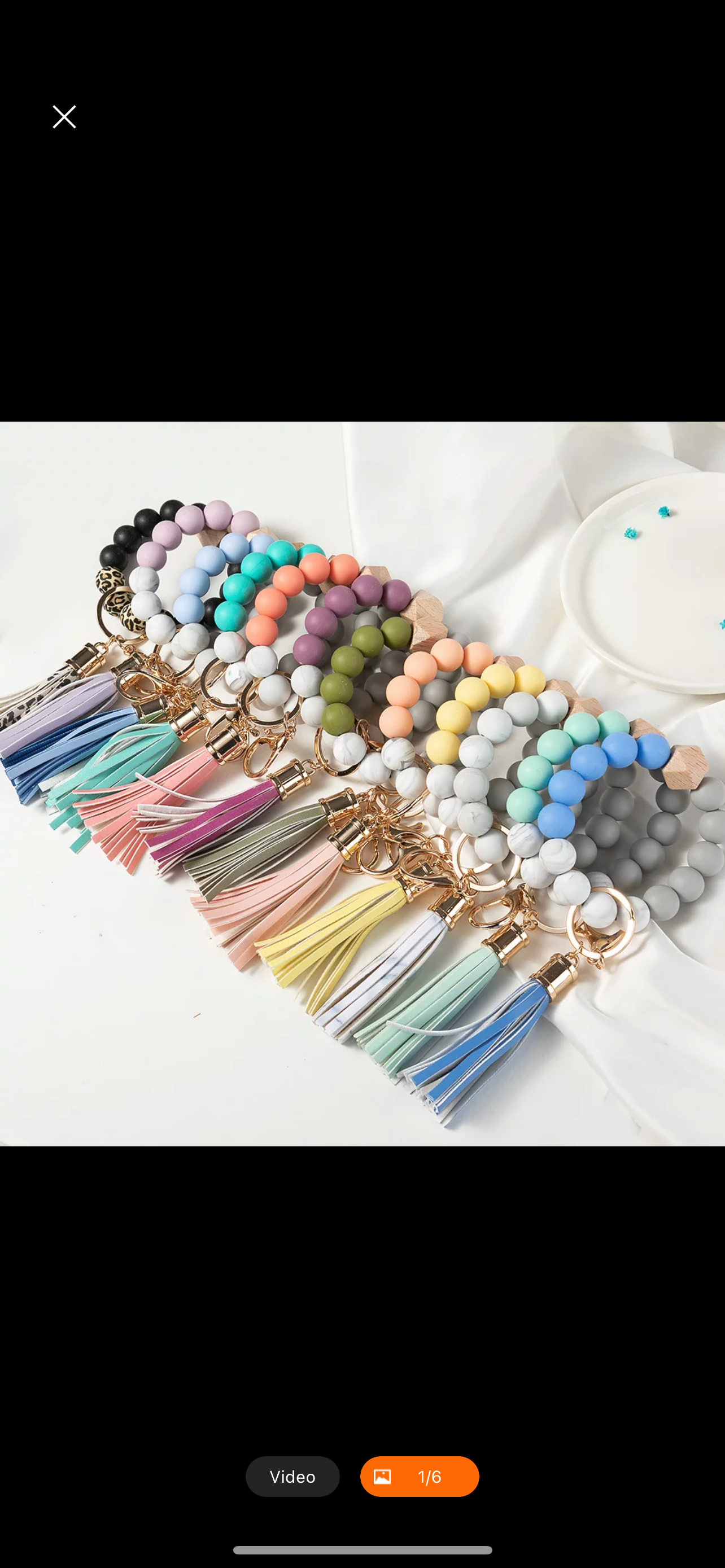 Bubblegum Bead Bangle Wristlets