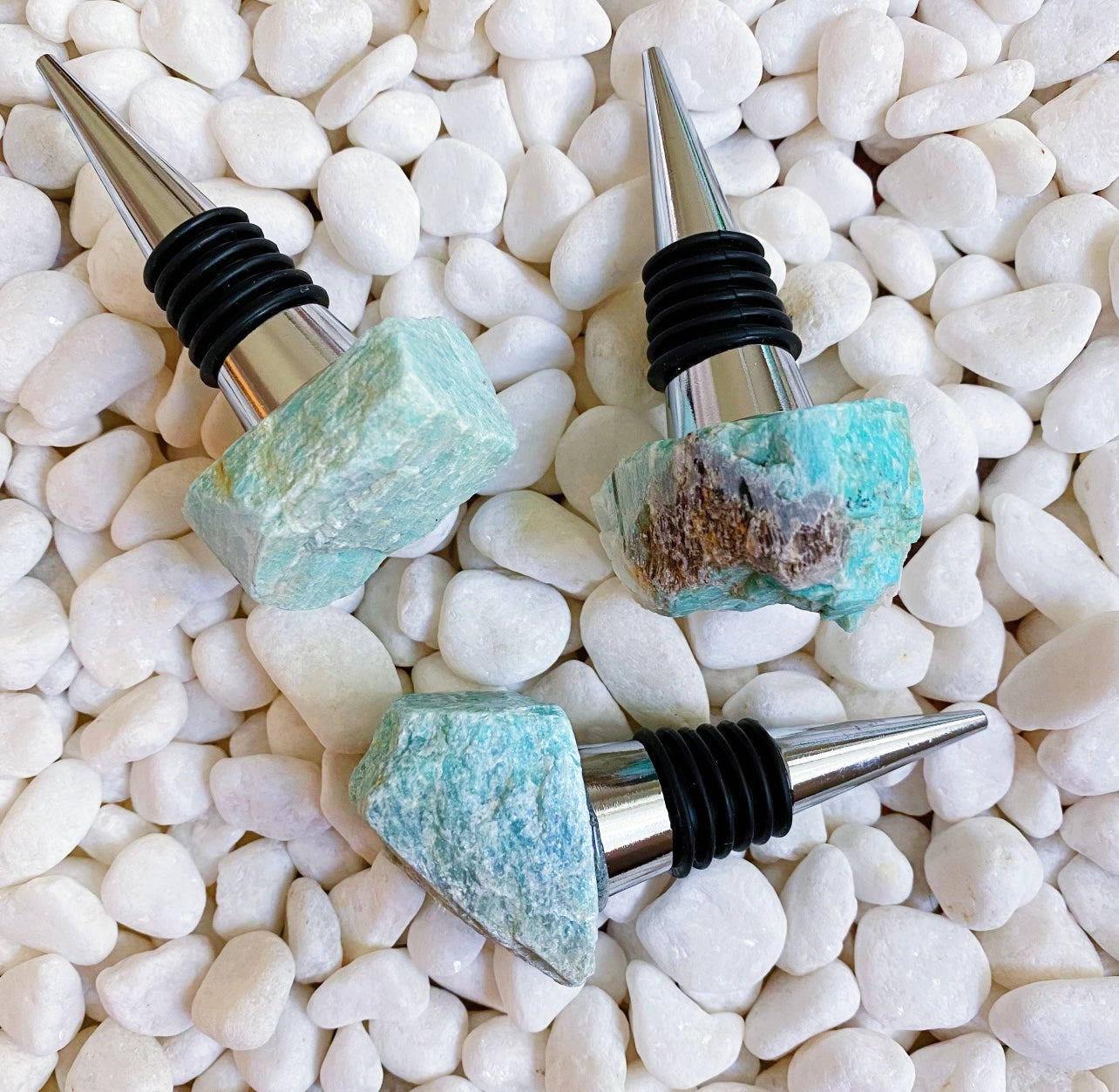 Gemstone Wine Stopper