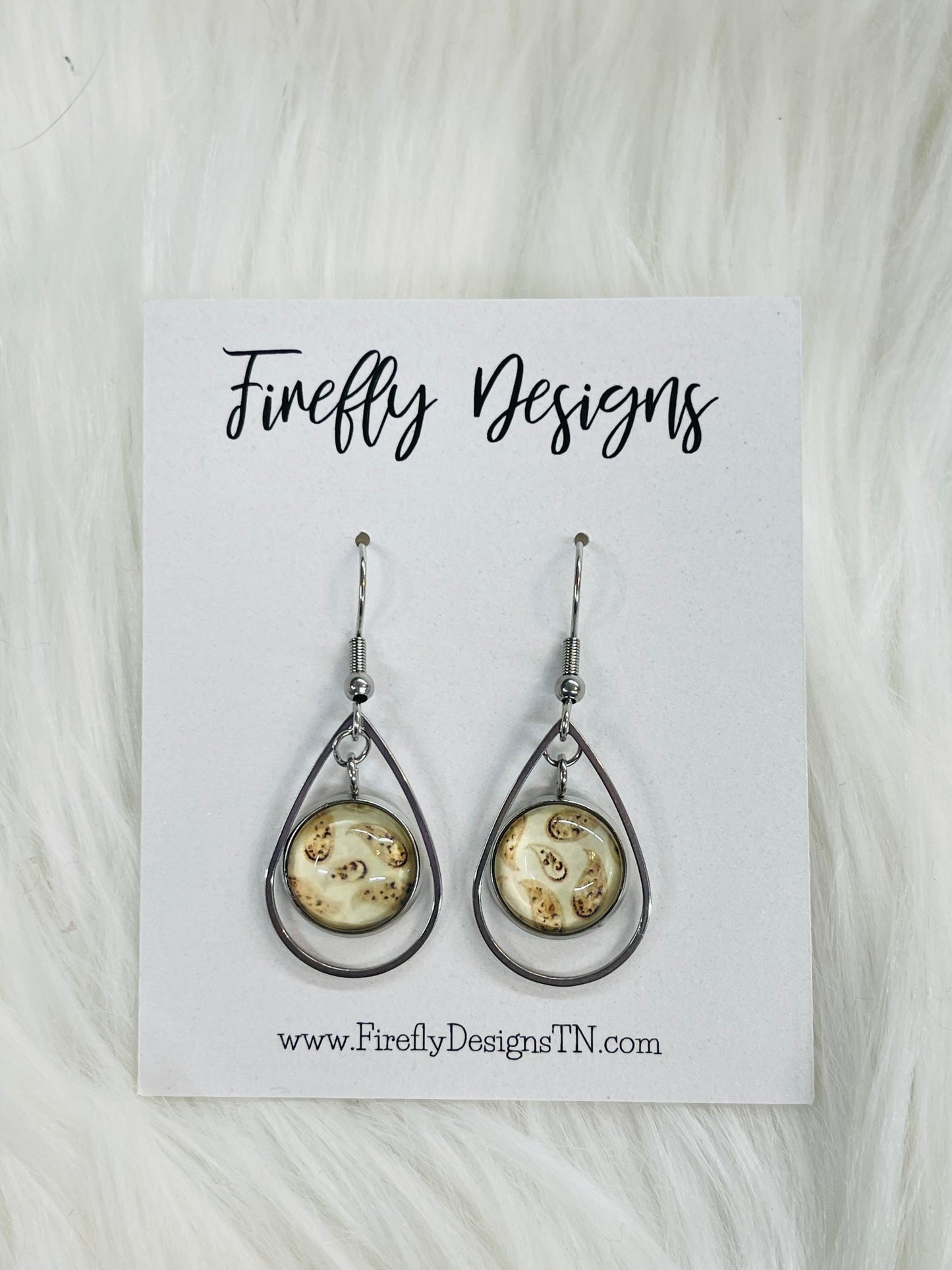 Paisley Dangle Earrings