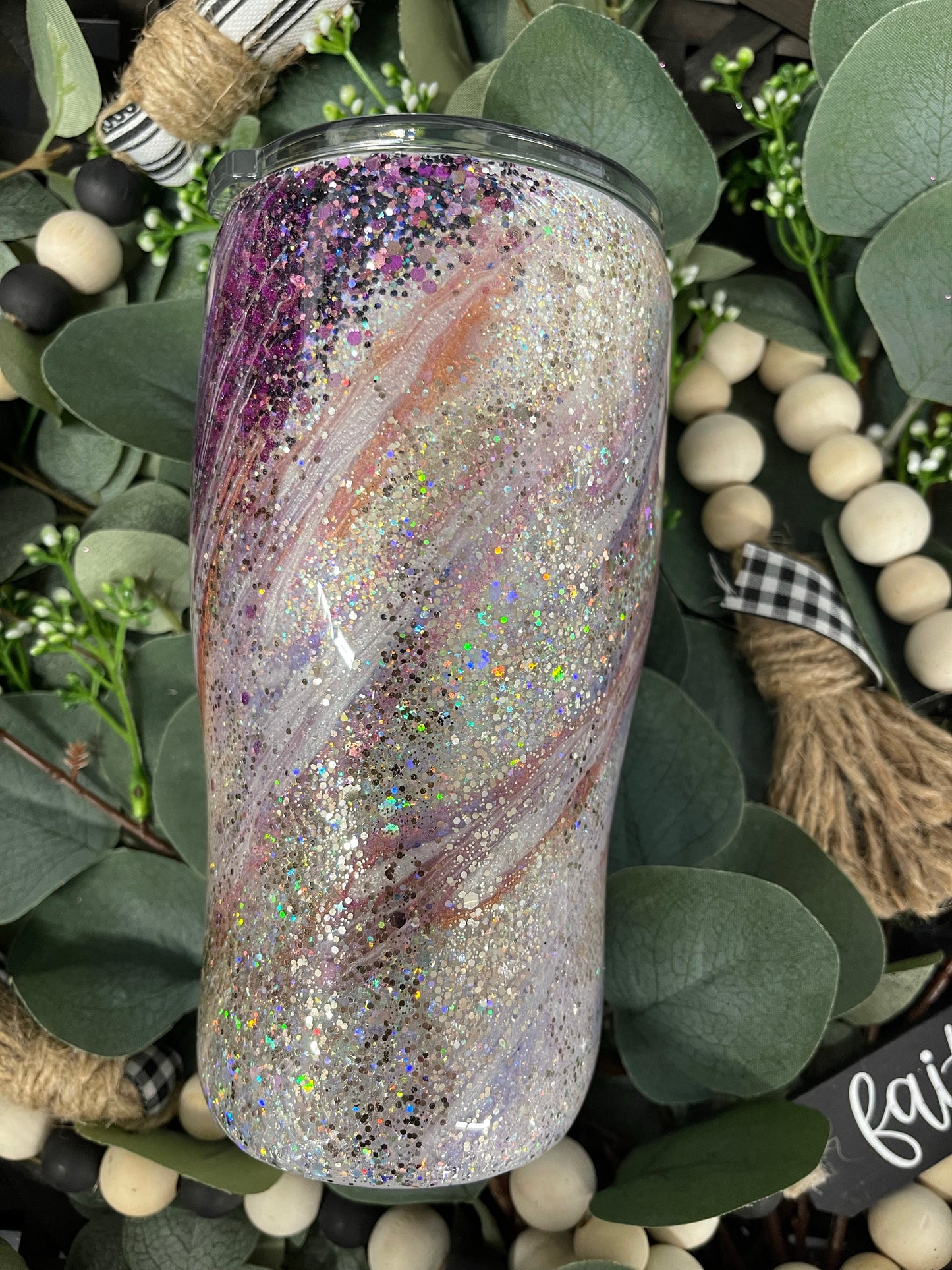20oz. Tumbler-Shades of Purple Milky Way