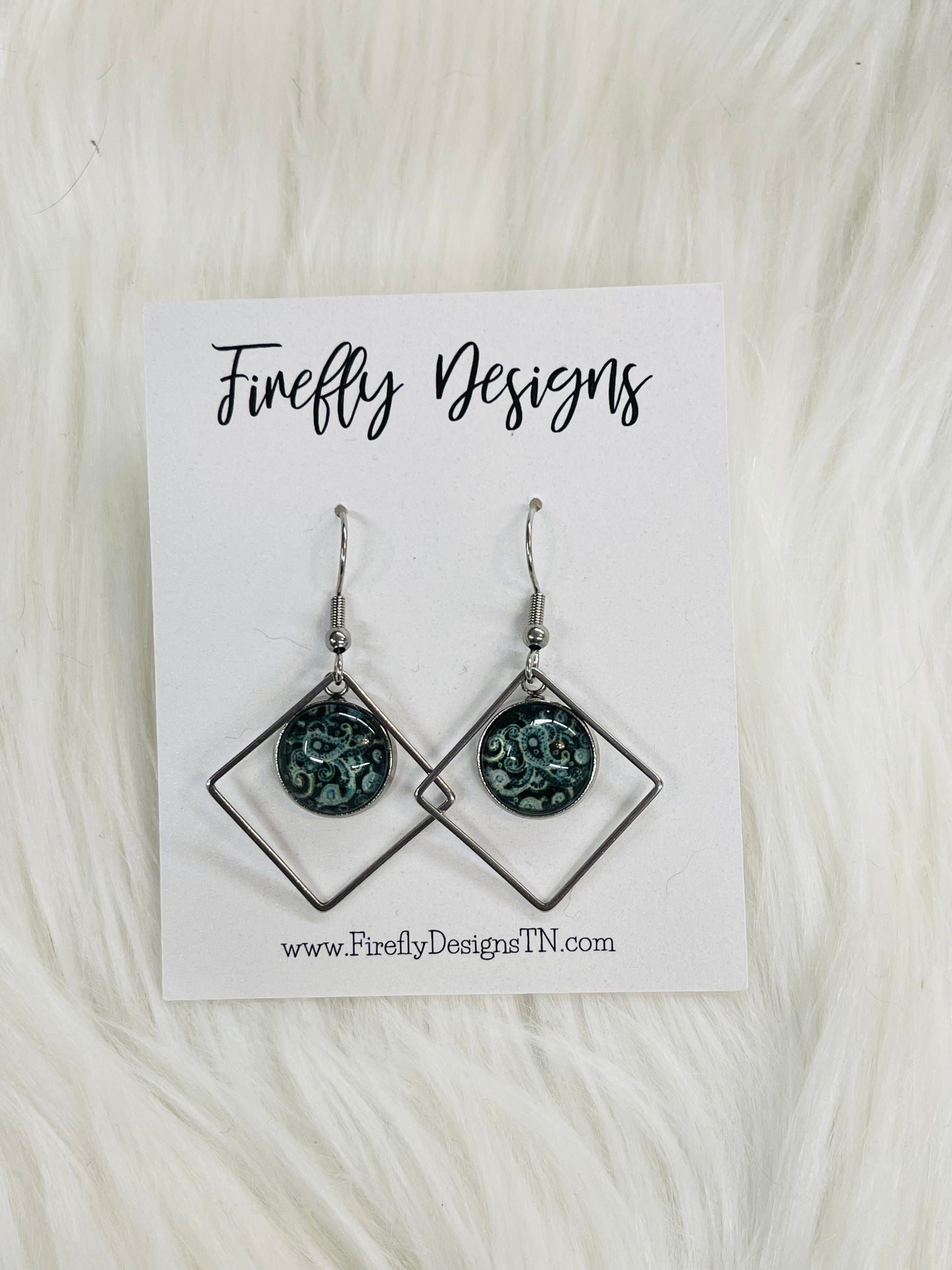 Paisley Dangle Earrings