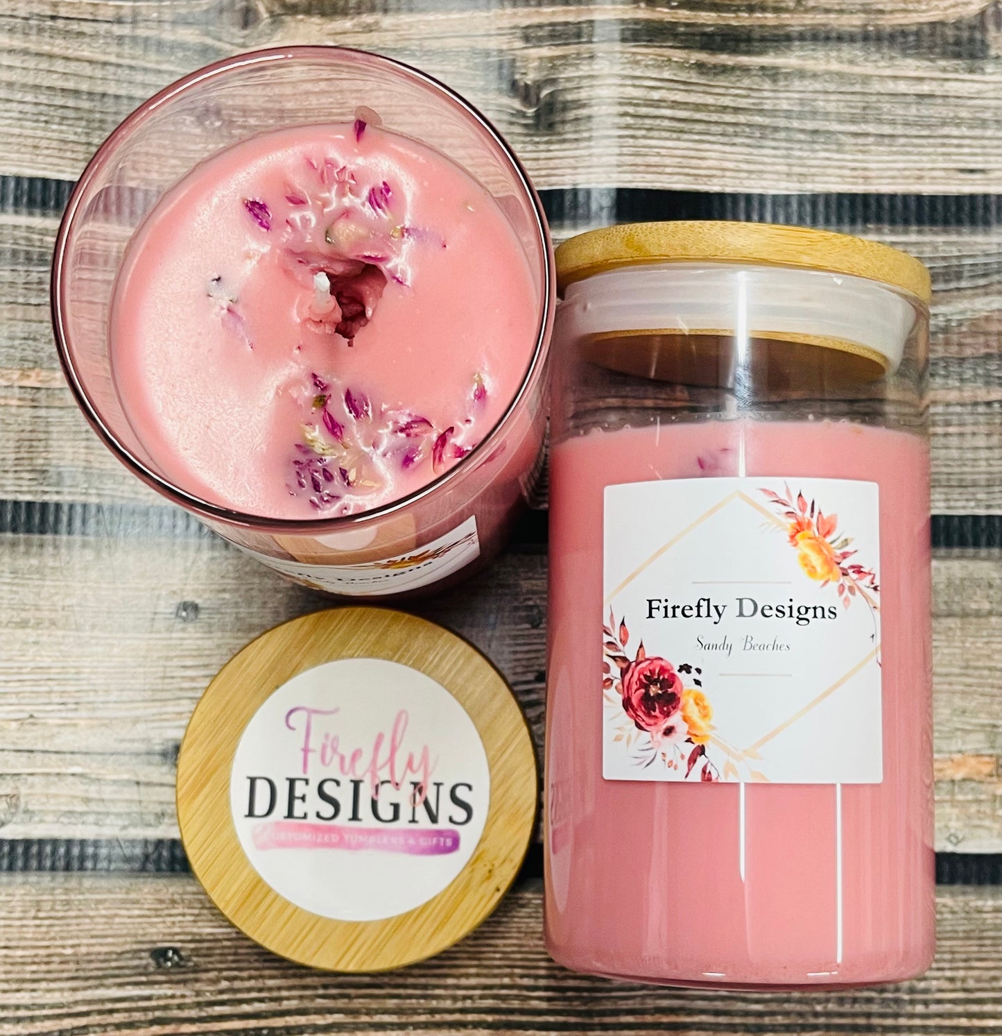 14oz. Soy Wax Candles-Glass Jar