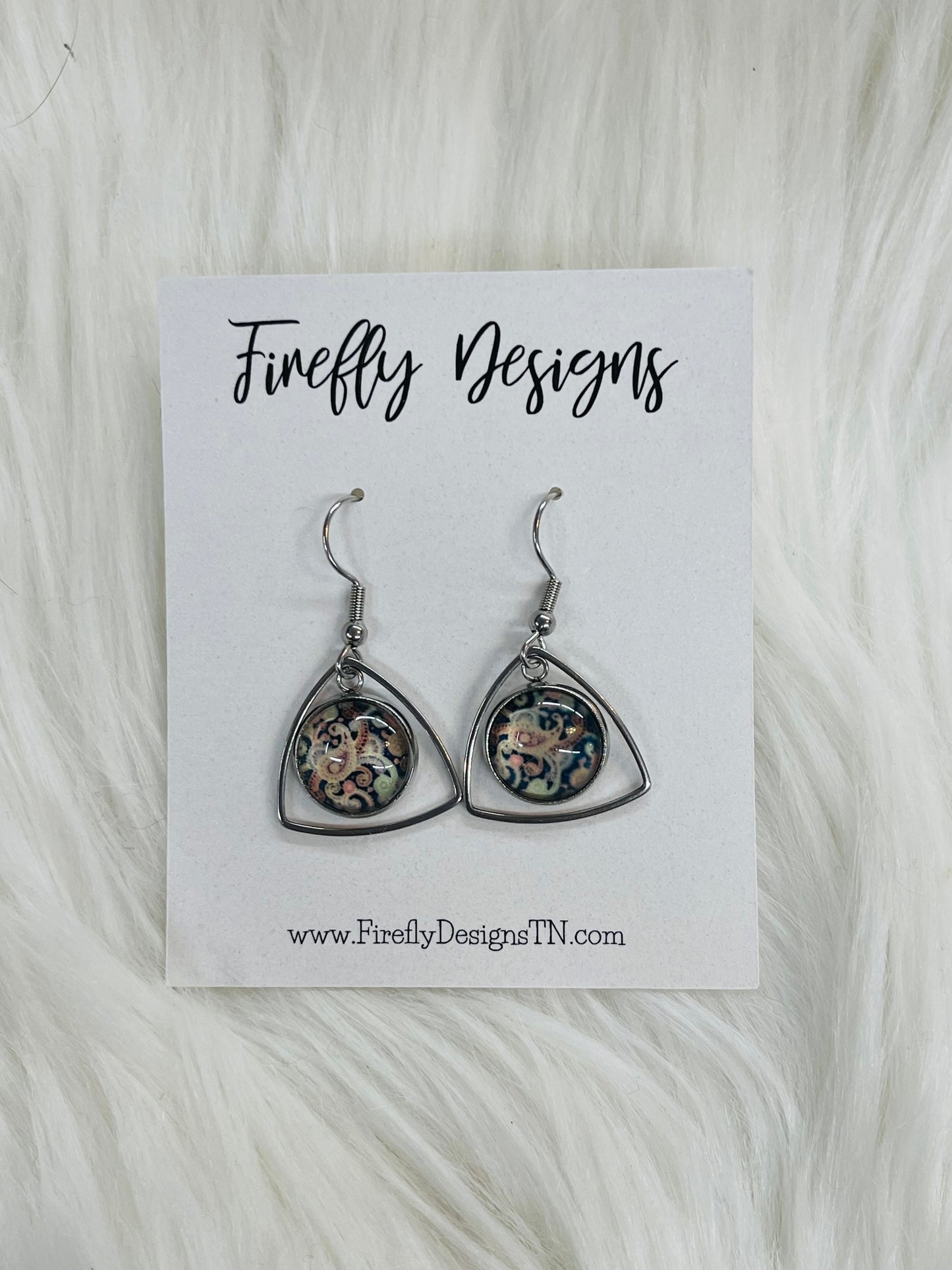Paisley Dangle Earrings