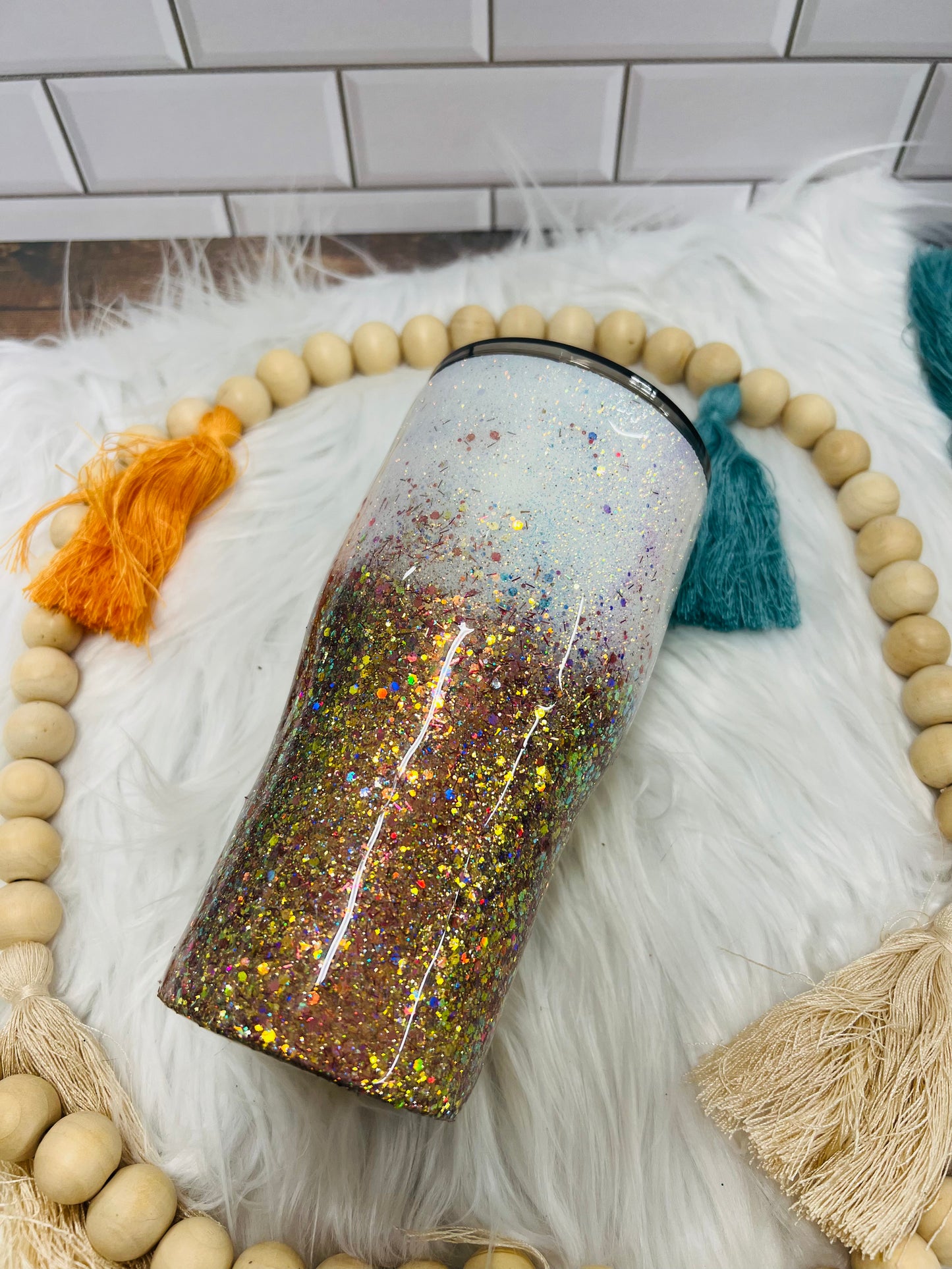 Customize Me-Rose Gold/Pink 20oz Curve Tumbler