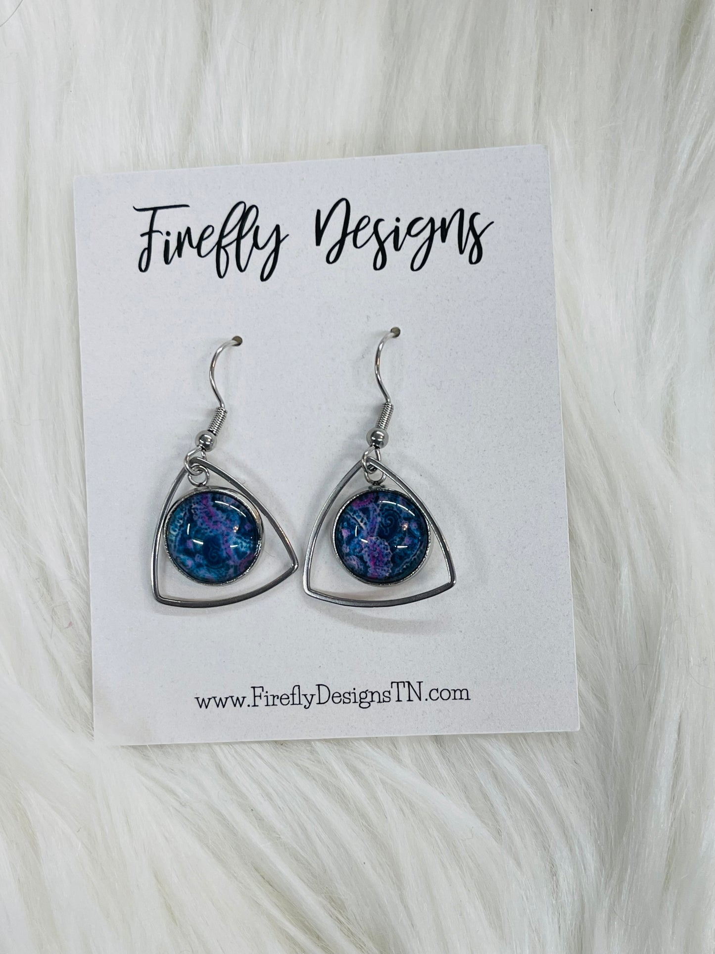 Paisley Dangle Earrings