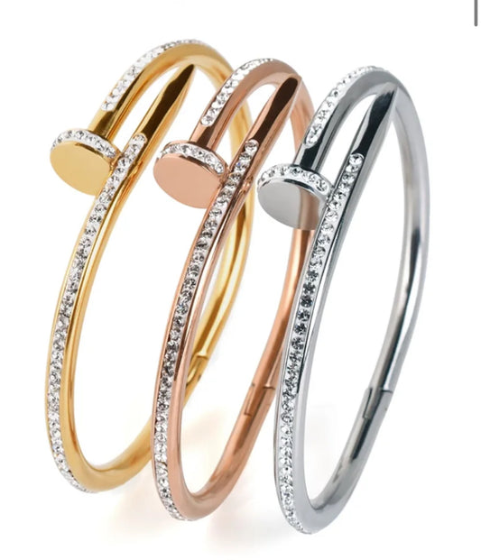 Beautiful Diamond Accent Cuff Bracelets