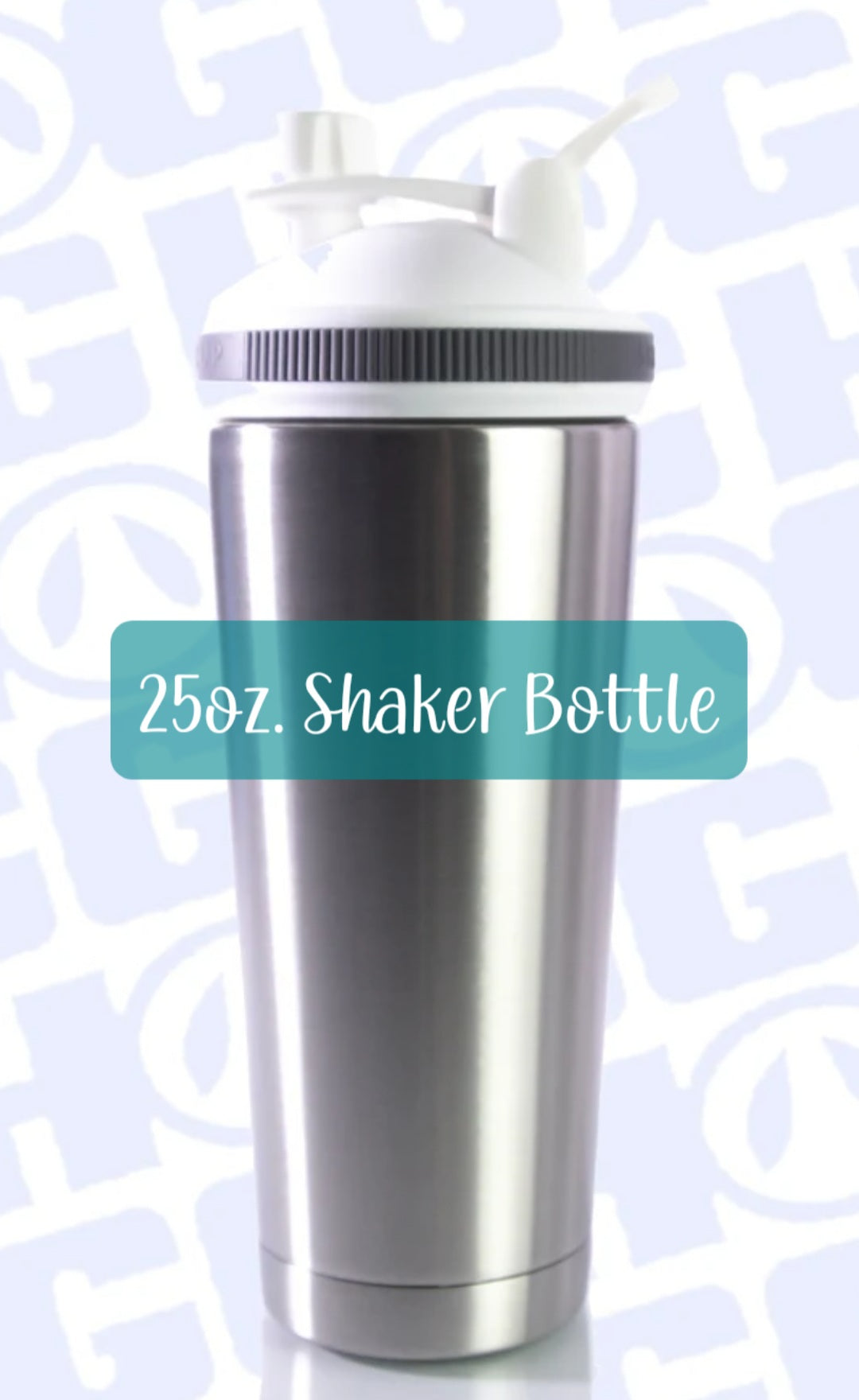 25 oz. Shaker Bottle - Blue