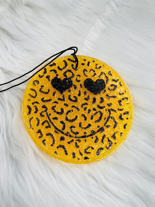 Smile Face w/ Leopard Spots-Dark Kiss