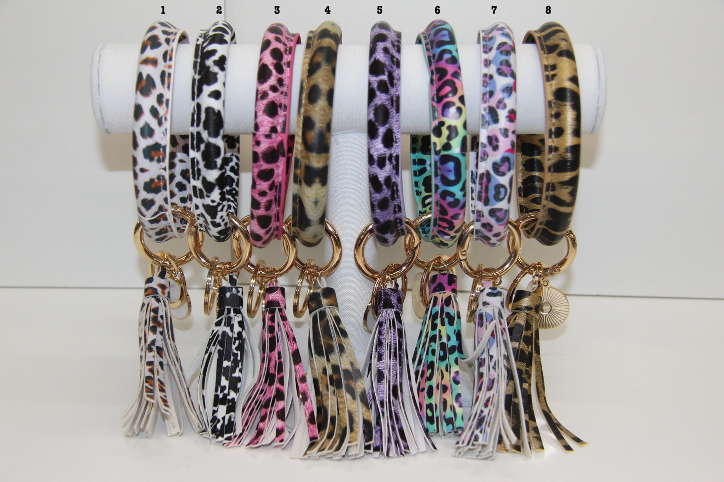 Bangle Keychains WITH Tassels