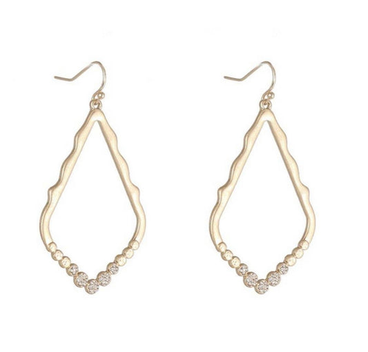 Sophie Pave Drop Dangle Earrings