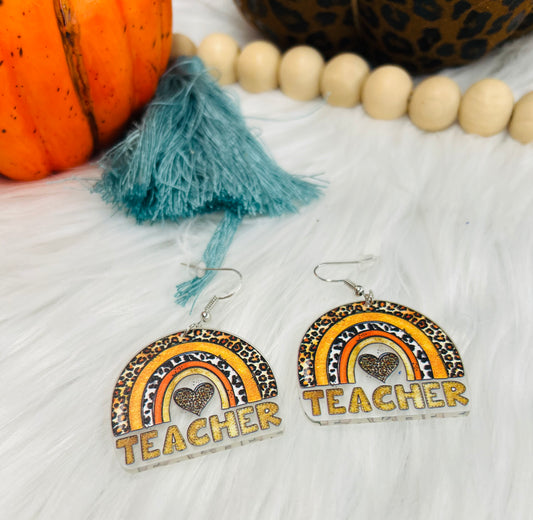 Teacher Dangle Earrings