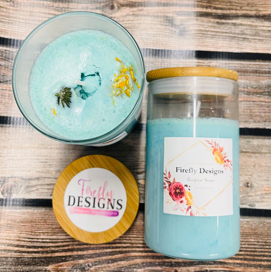 14oz. Soy Wax Candles-Glass Jar