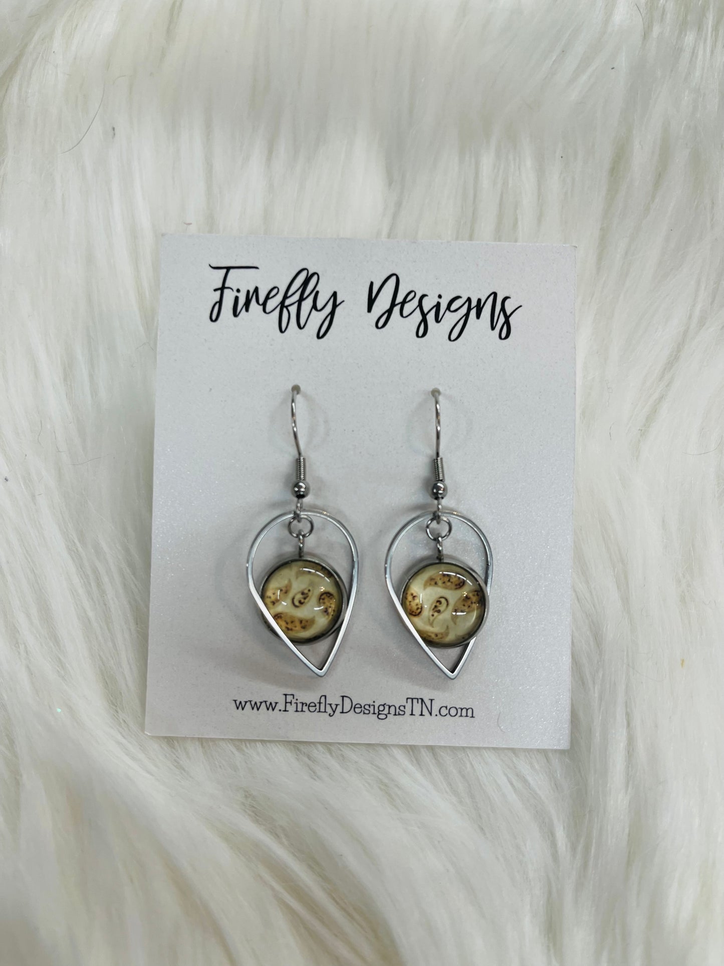 Paisley Dangle Earrings
