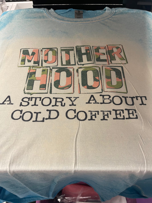 Large Mother Hood Bleached T-Shirt