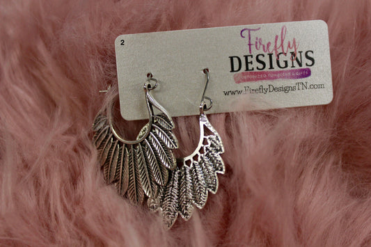 Boho Feather Earrings