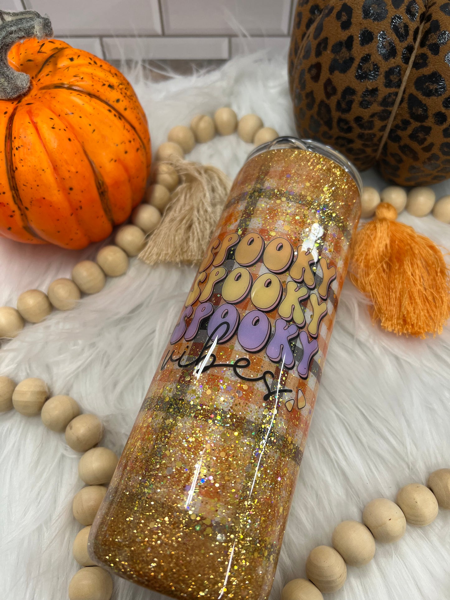 20oz Spooky Stainless Steel Tumbler